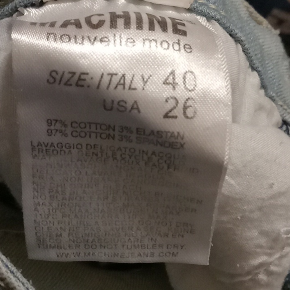 Machine jeans 26 ๐๐๐๐ - Picture 9 of 10